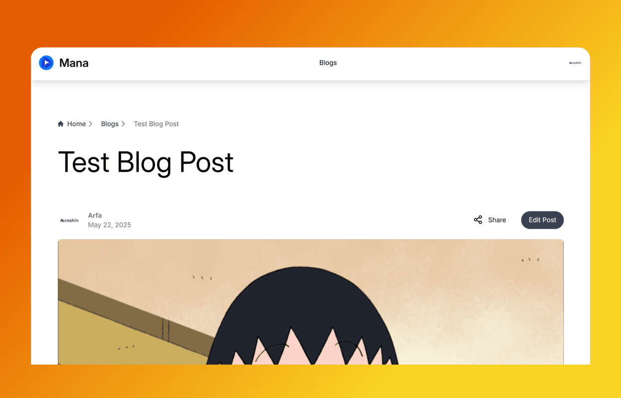 Mana Blog